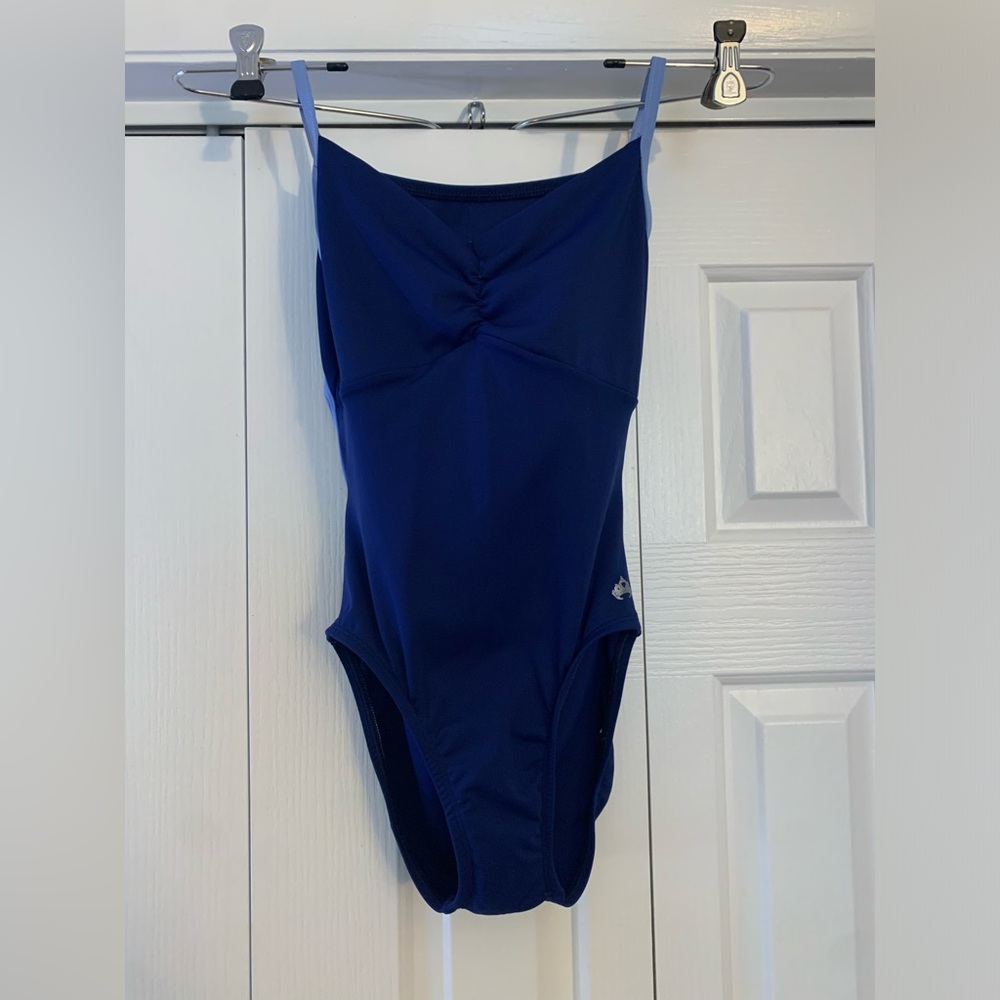 Mariia Crown front pinch open back leotard